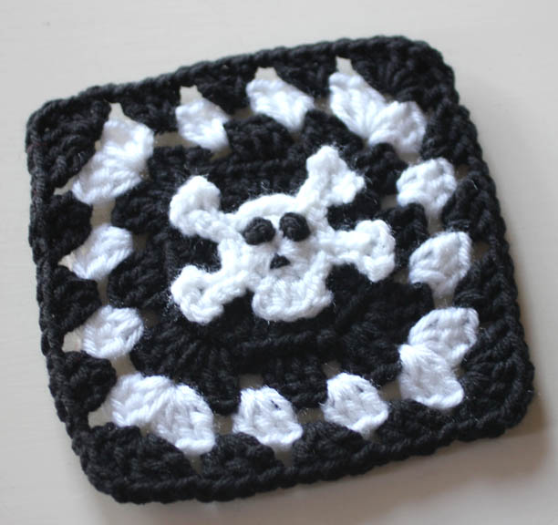 Pirate Granny Squares Crochet Patterns - Repeat Crafter Me