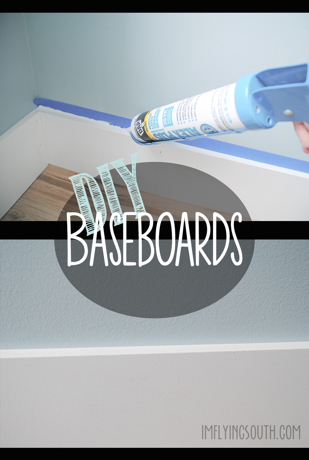 DIYing MDF baseboards. I'm Flying South