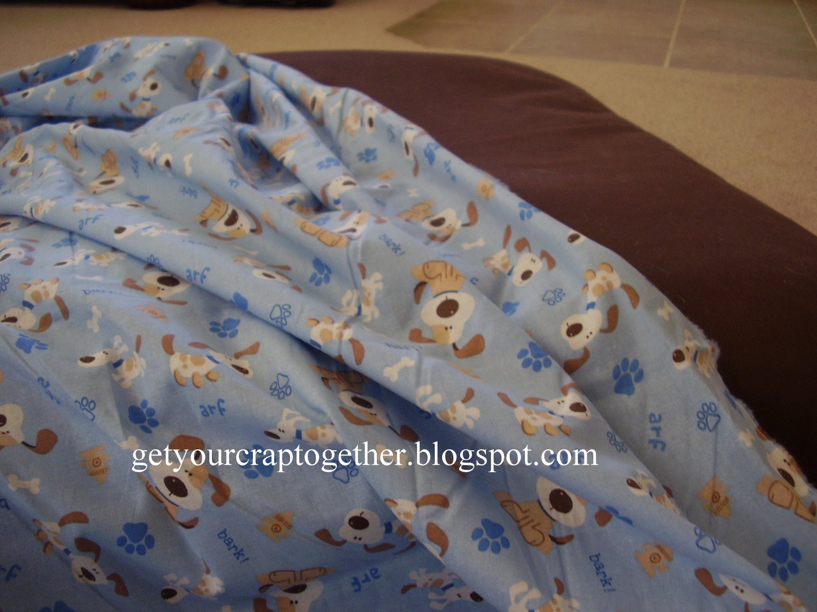 DIY Dog Pillowcase Tutorial for TBT Get Your Crap Together