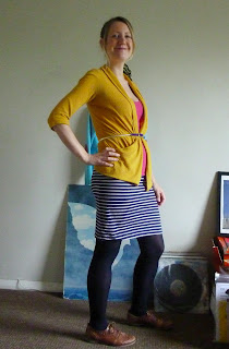 Me Made May 2013 - Day 28, new jersey pencil skirt
