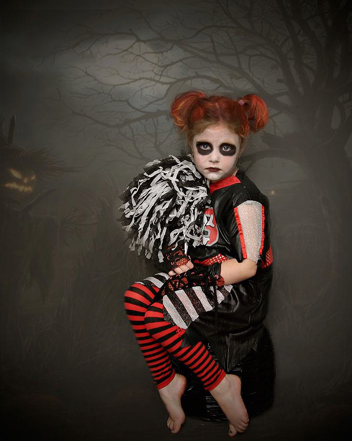 Zombie Cheerleader Face Makeup Mugeek Vidalondon