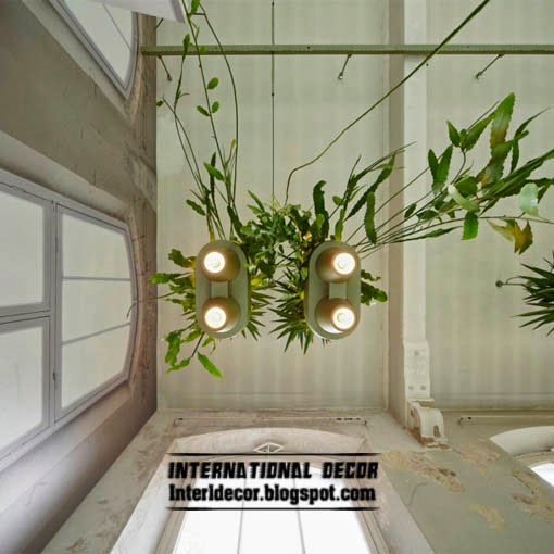 Creative Ceiling lamp with hanging baskets