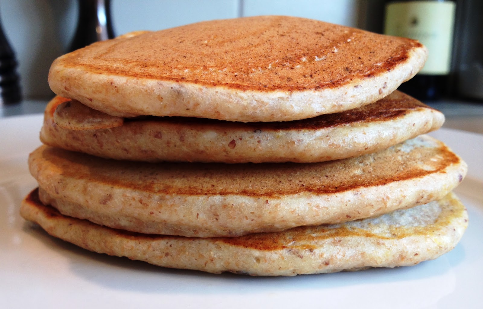 For the Love of Food Whole Wheat Lemon Ricotta Pancakes