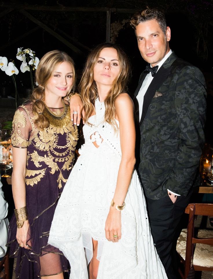 The Olivia Palermo Lookbook Olivia at Erica Pelosini & Louis Leeman's