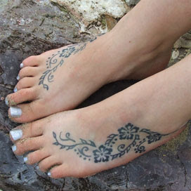 Tattoo On Feet