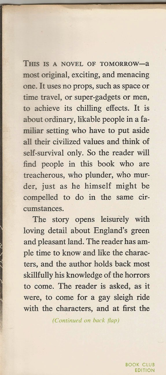 MPorcius Fiction Log No Blade of Grass by John Christopher