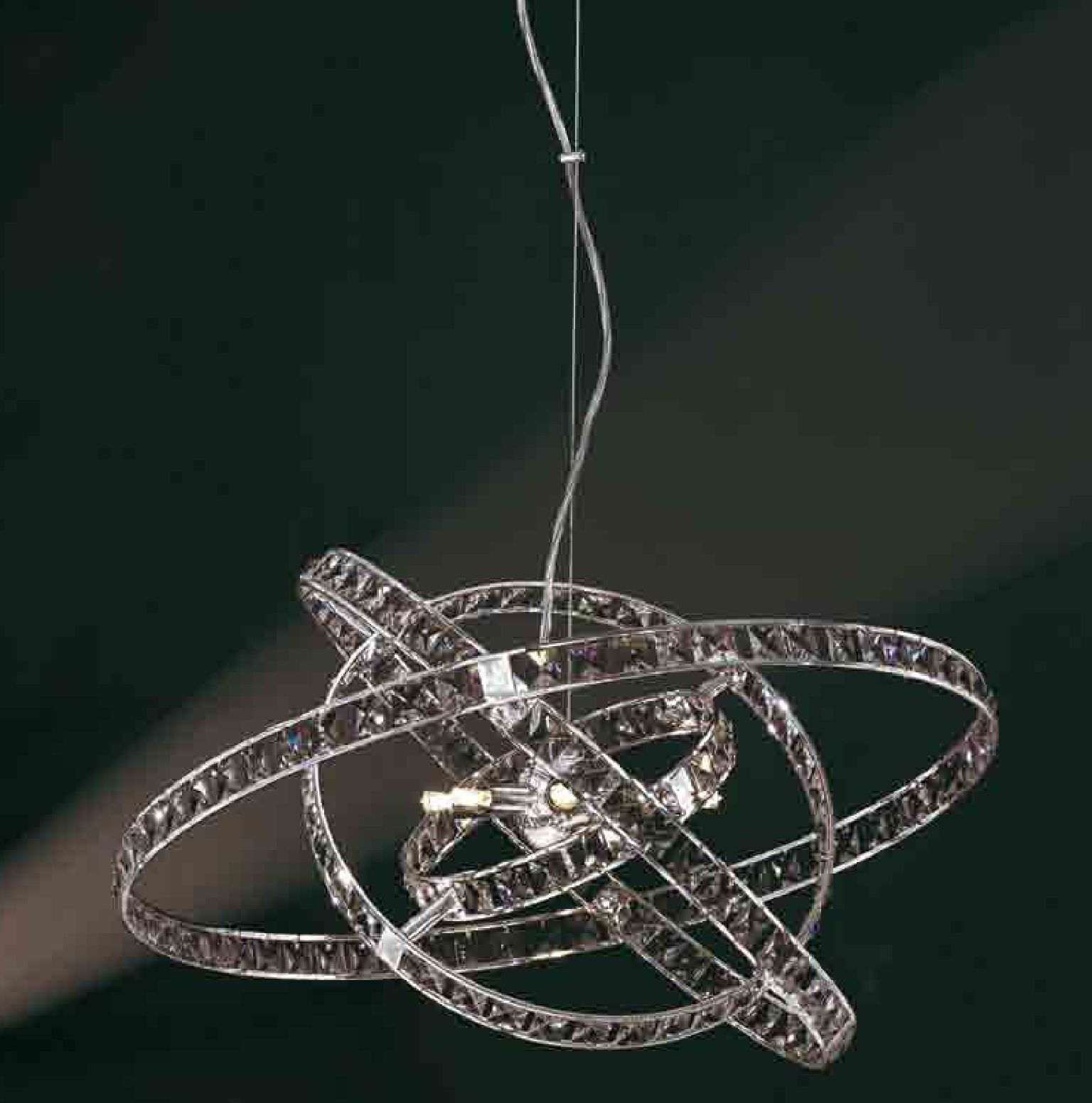 Lucicastiglione fabbrica lampadari: settembre 2015 Lampadari moderni cristallo e acciaio