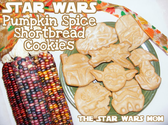 Star Wars Cookies - Pumpkin Spice Shortbread