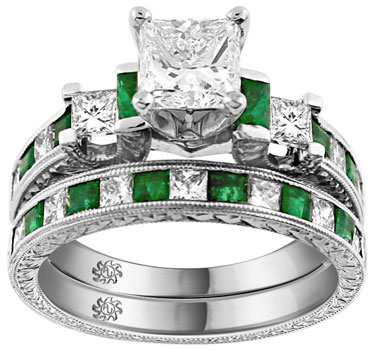  with or without an engagement ring would have to be a princess cut 