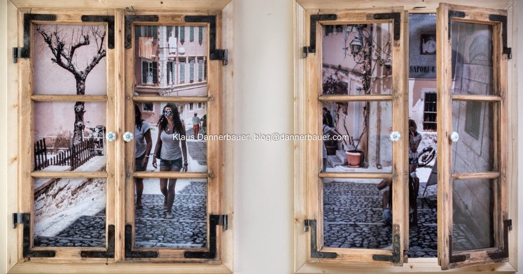 Klaus Dannerbauer Bilderrahmen aus alten Holzfenster