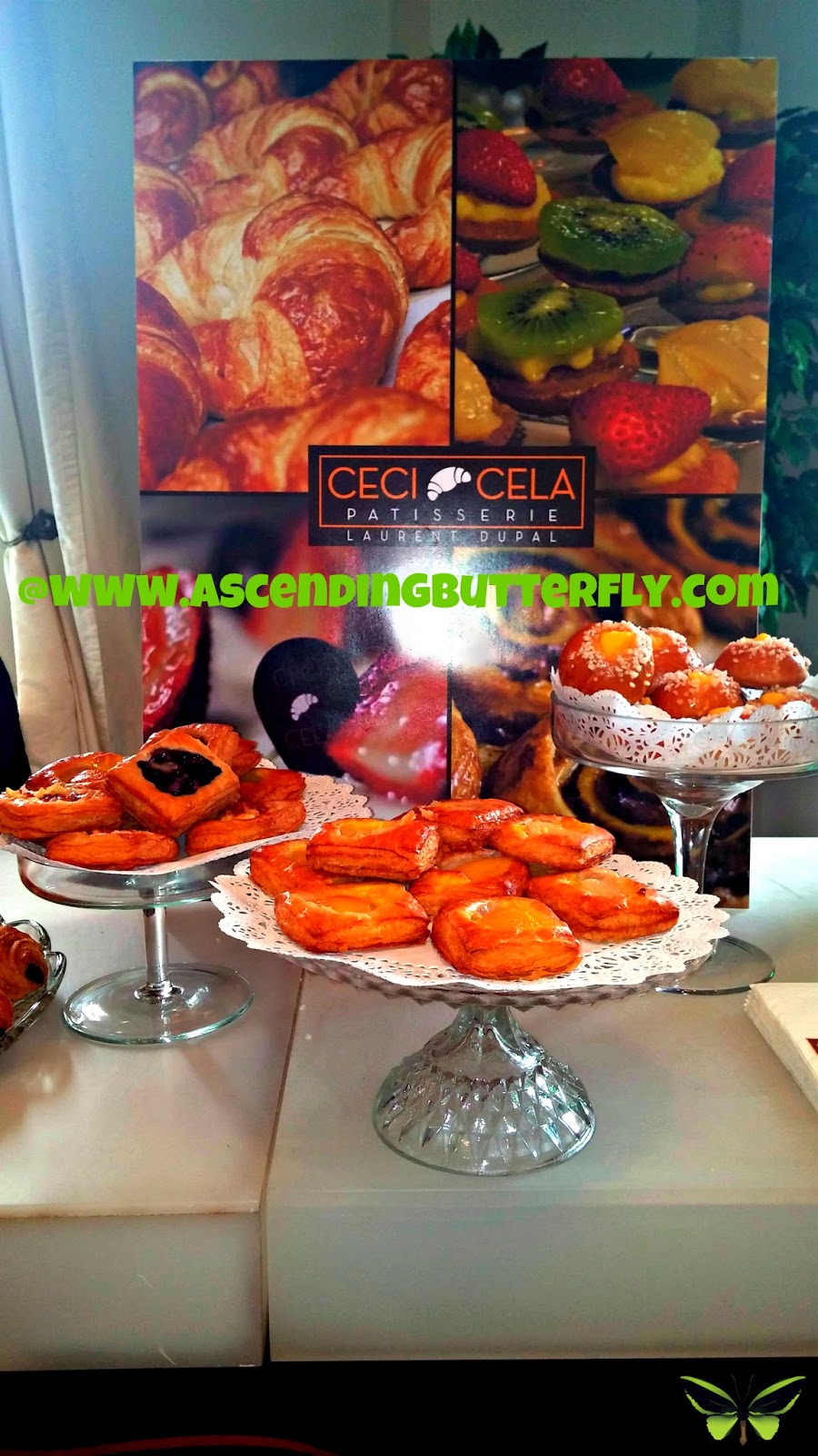 Ceci Cela Patisserie Pastries Display at BeautyPress Spotlight Day February 2014 Ceci Cela Patisserie Pastries Display at BeautyPress Spotlight Day February 2014