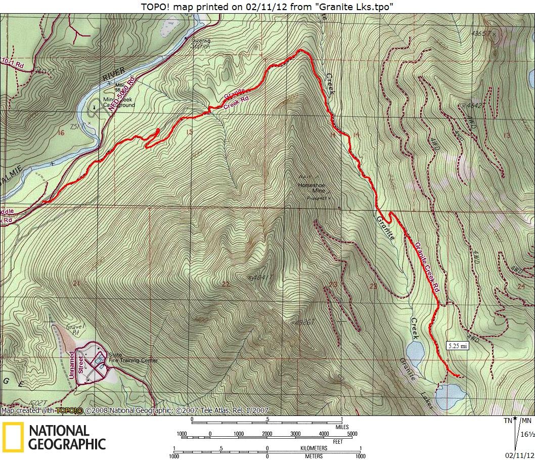 Fagin's Weather World Hike Washington KUOW Hike Granite Creek/Lakes