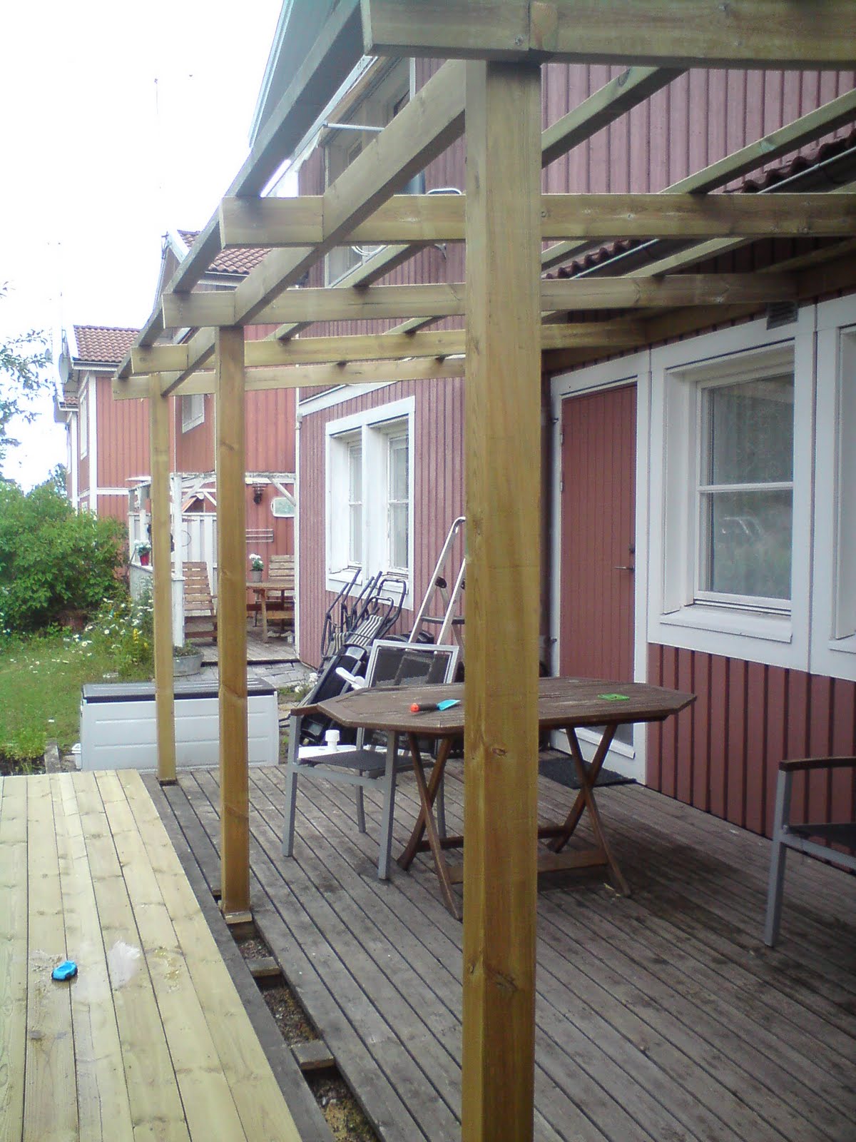 Willemos hus: ny altan med tak