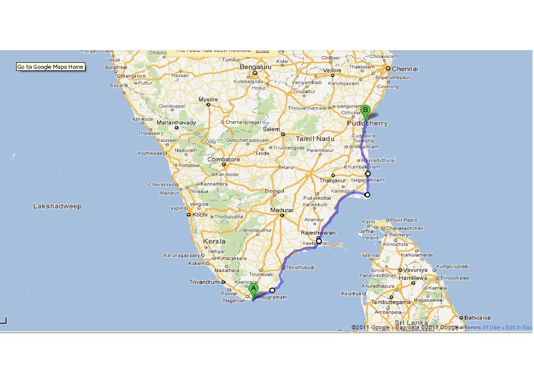 Love to Travel Kanyakumari to Pondicherry—A drive through the Coromandel Coast.