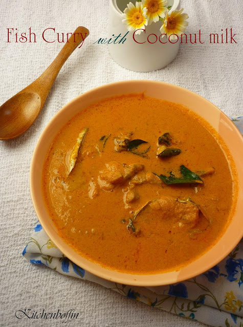 Kitchen Boffin: Fish curry with Coconut milk