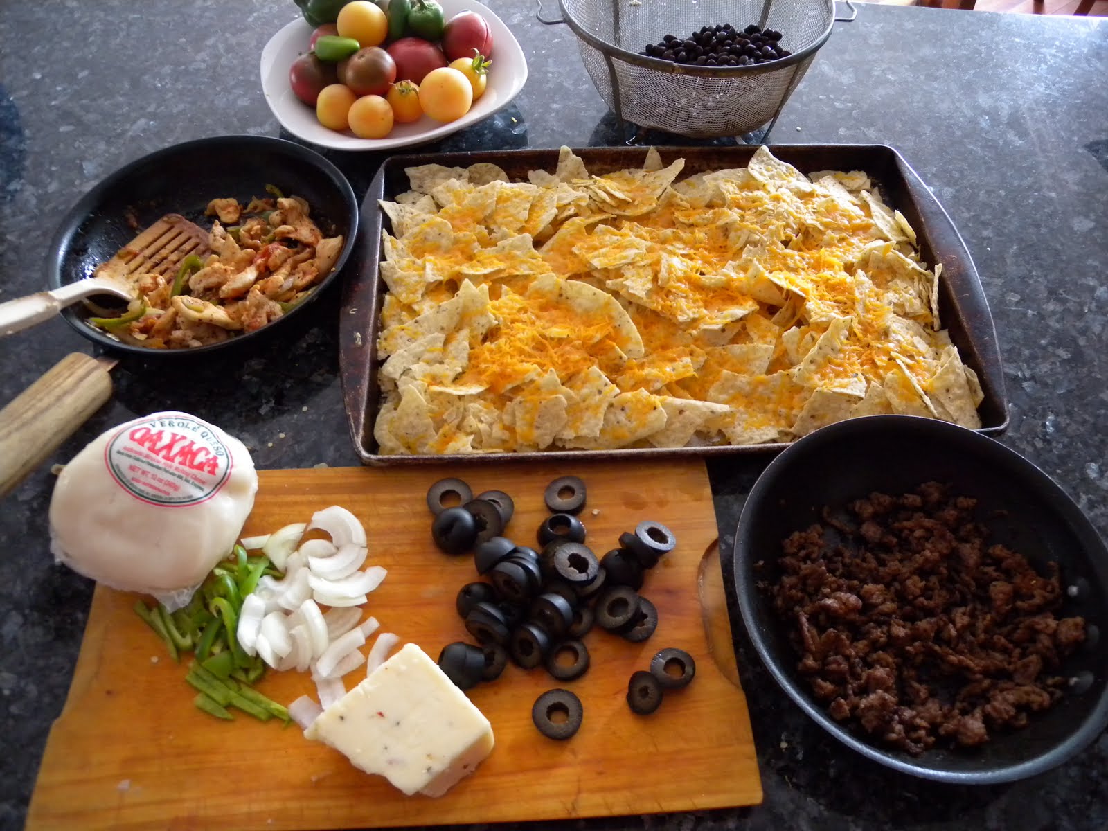 oaxaca cheese nachos