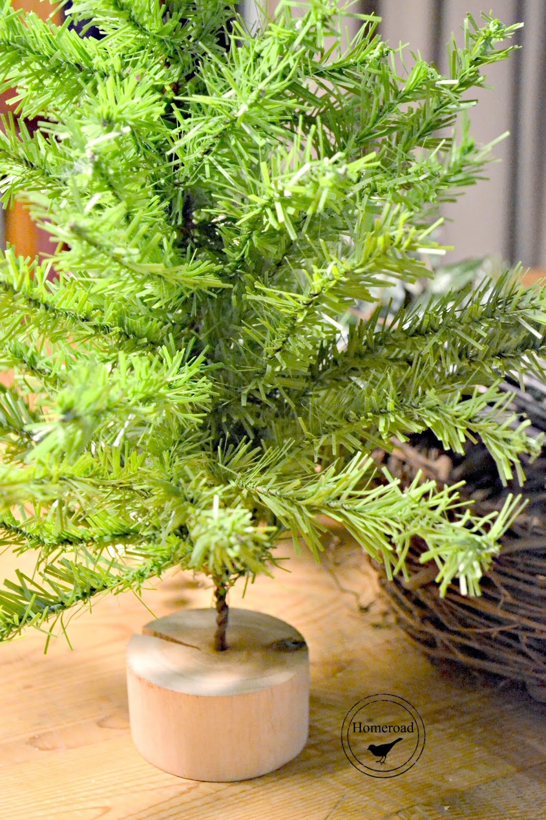 Thrift Store Trees in Beautiful Urns Homeroad