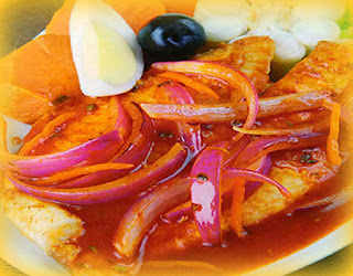 Escabeche de merluza Escabeche de merluza