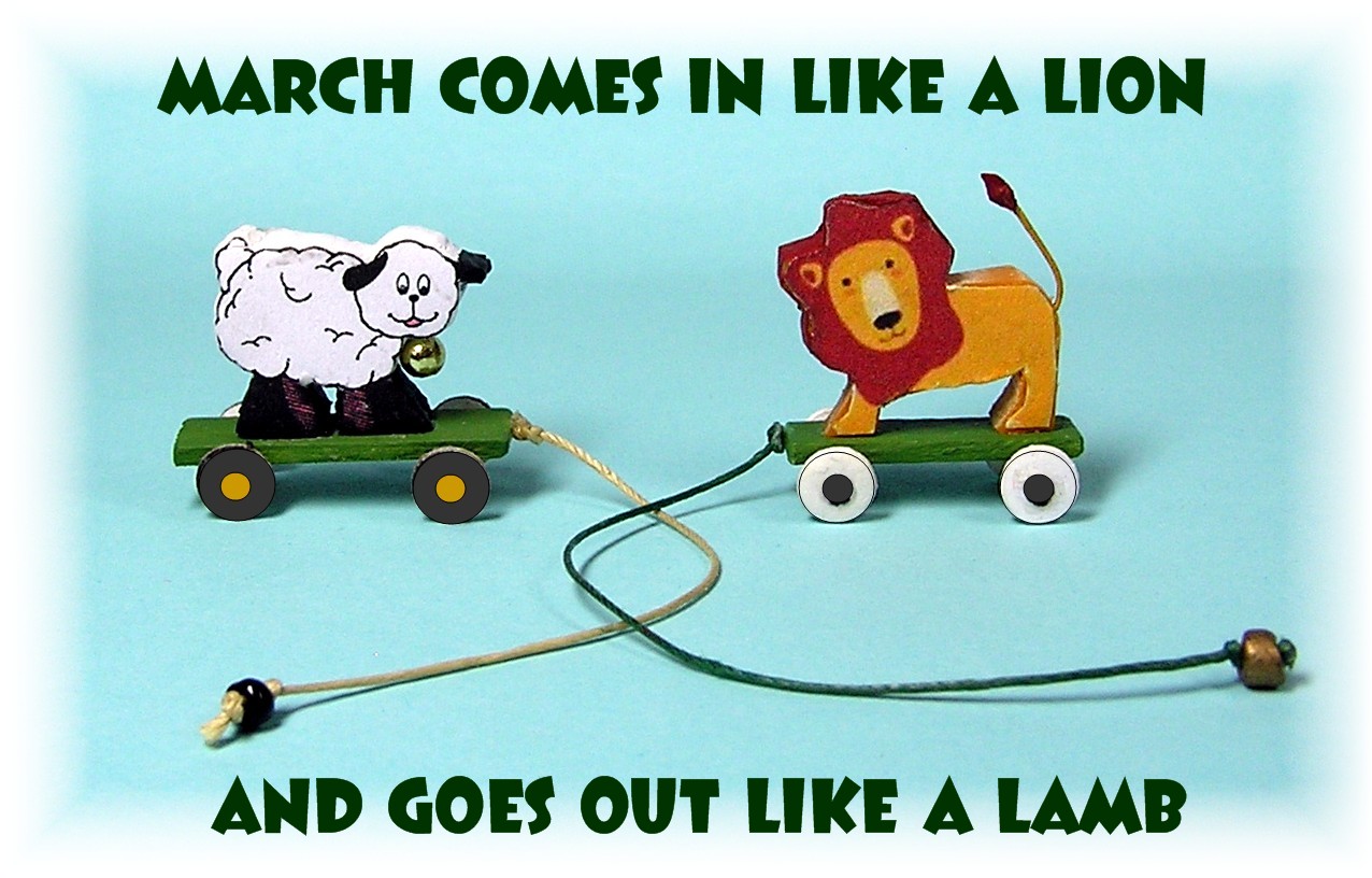 March Comes In Like And Goes Out Like >> Dyi Dollhouse Miniatures In Like A Lion Out Like A Lamb March Comes In Like And Goes Out Like >> Dyi Dollhouse Miniatures In Like A Lion Out Like A Lamb