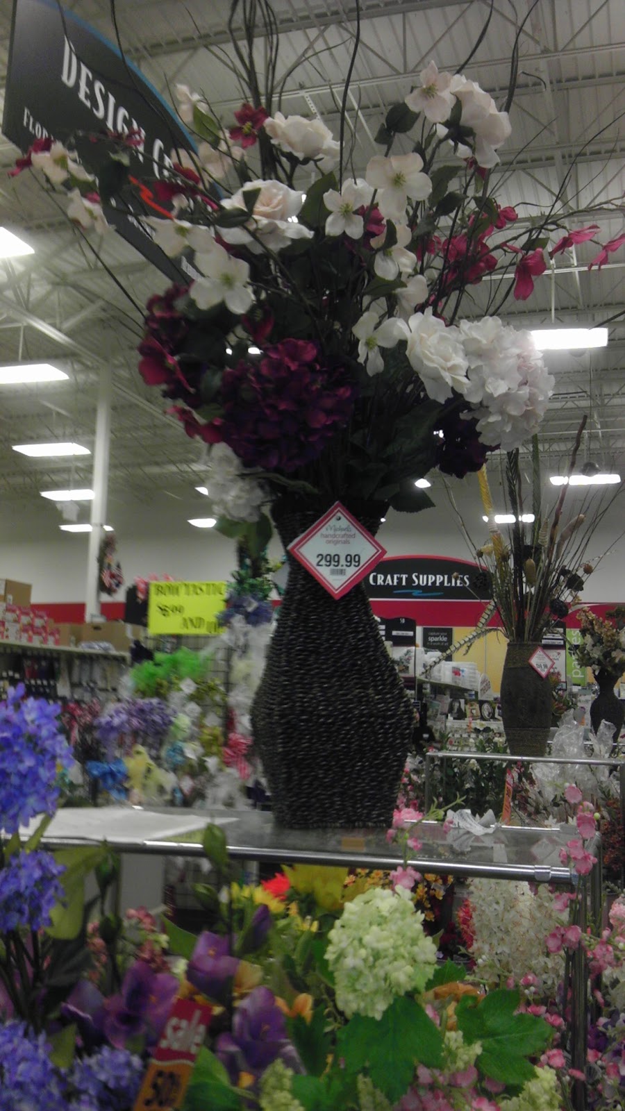 The Klutzy Crafter DoItYourself Silk Flower Arrangement