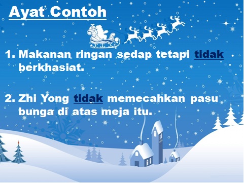 Bahasa Malaysia Tahun 4 Kata Nafi