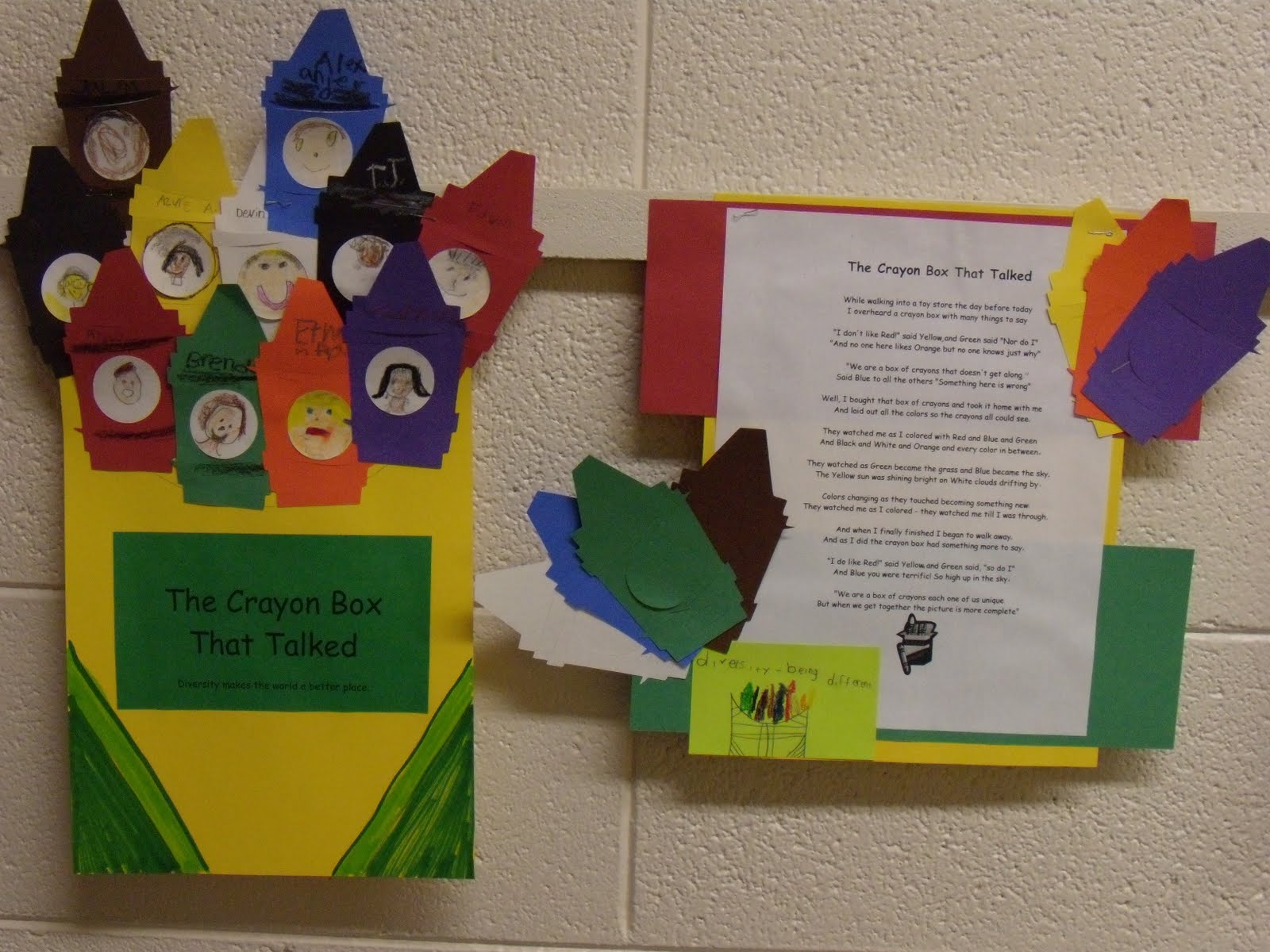 Sweet P's Class Notes The Crayon Box That Talked