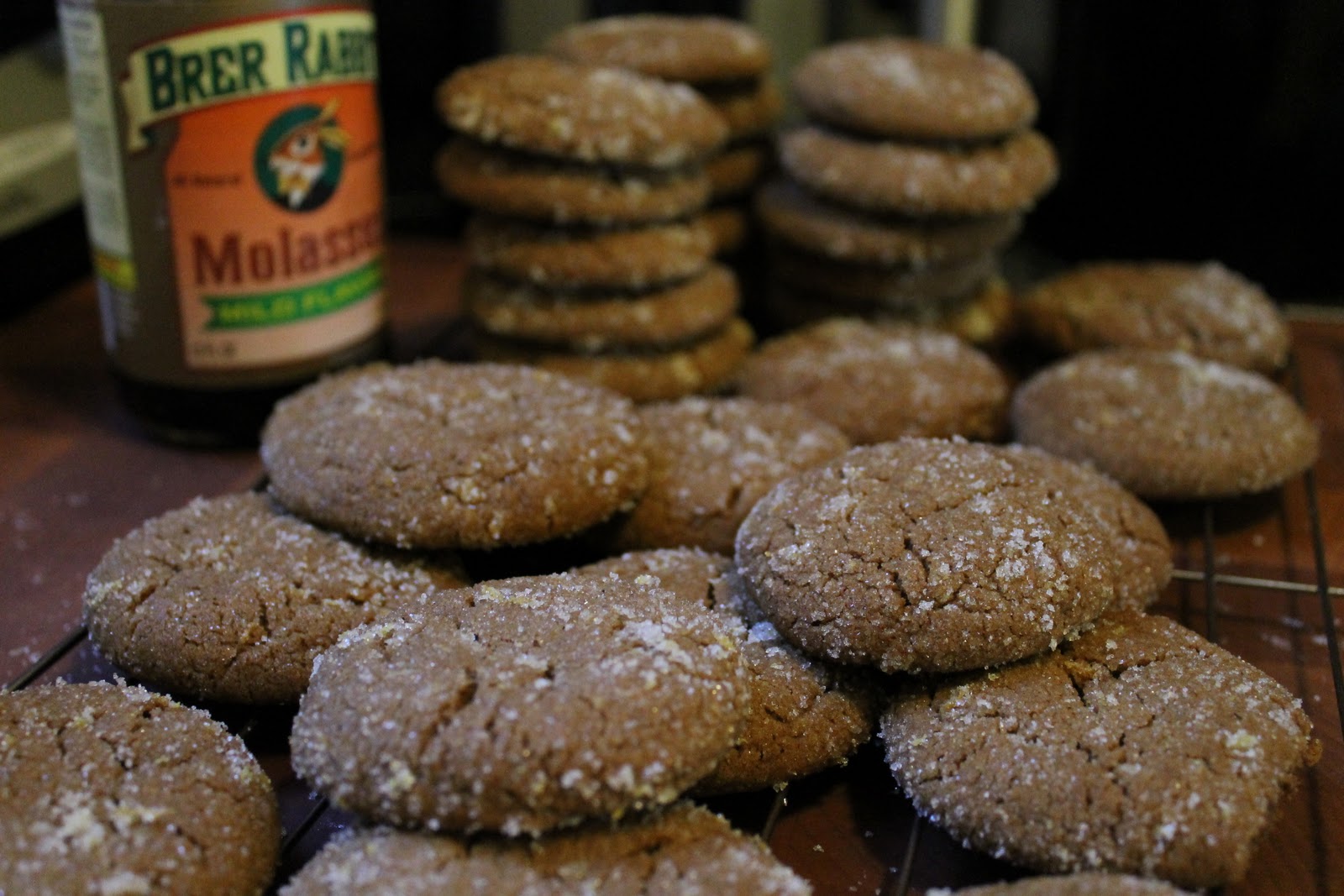 epicurean evolution Molasses Spice Cookies with Orange Essence (from
