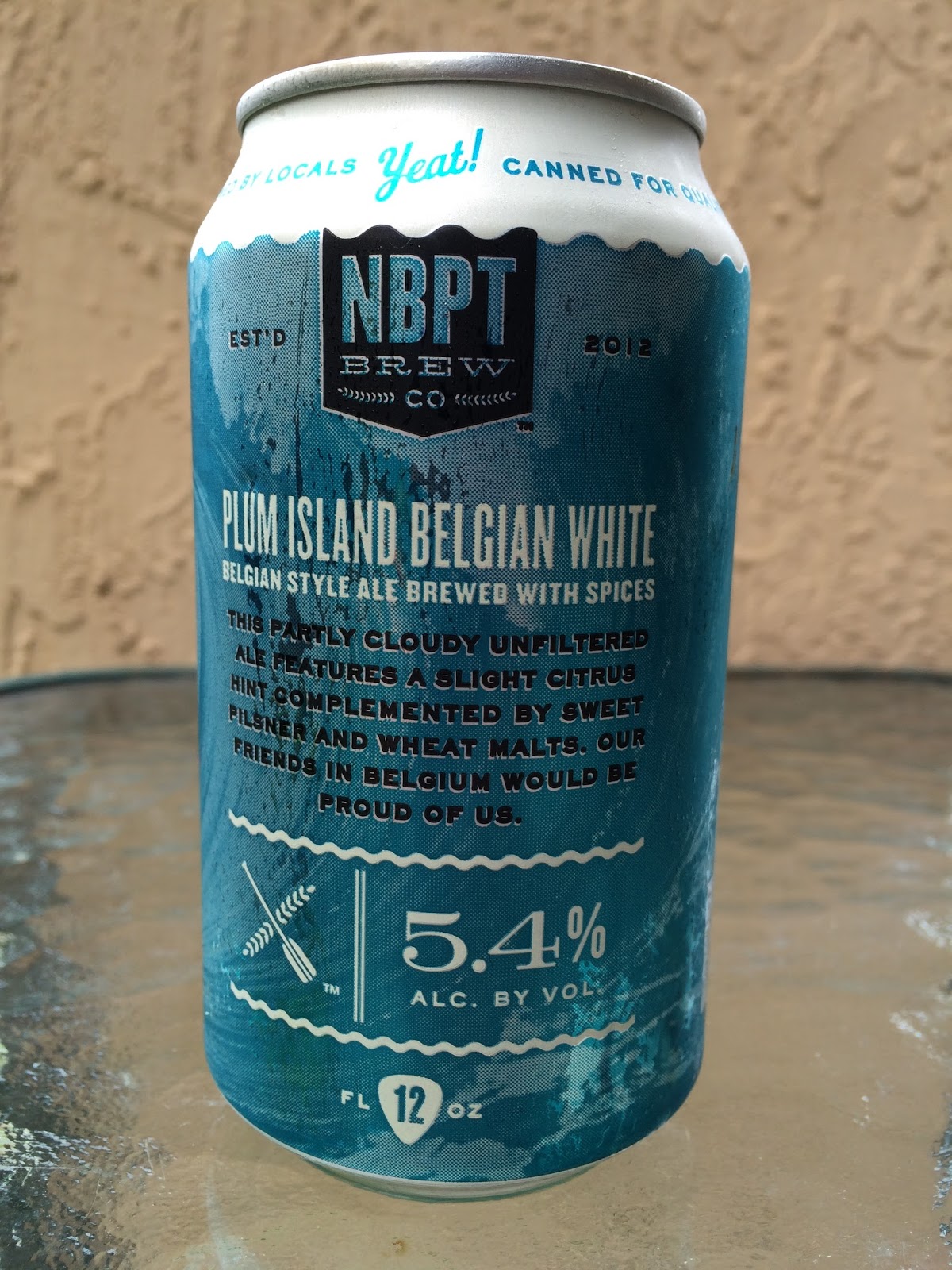 Daily Beer Review Plum Island Belgian White