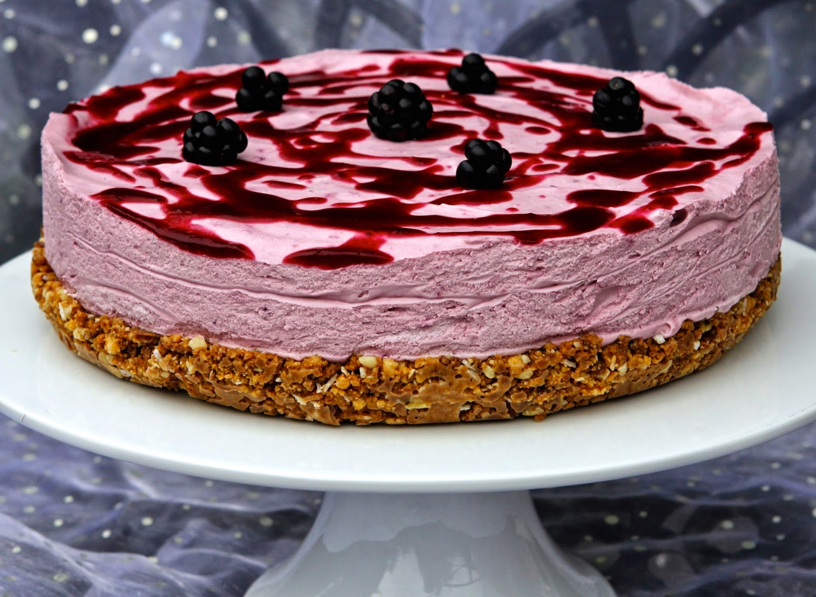 Berry And Coconut Cream Chees Cake Berry And Coconut Cream Chees Cake