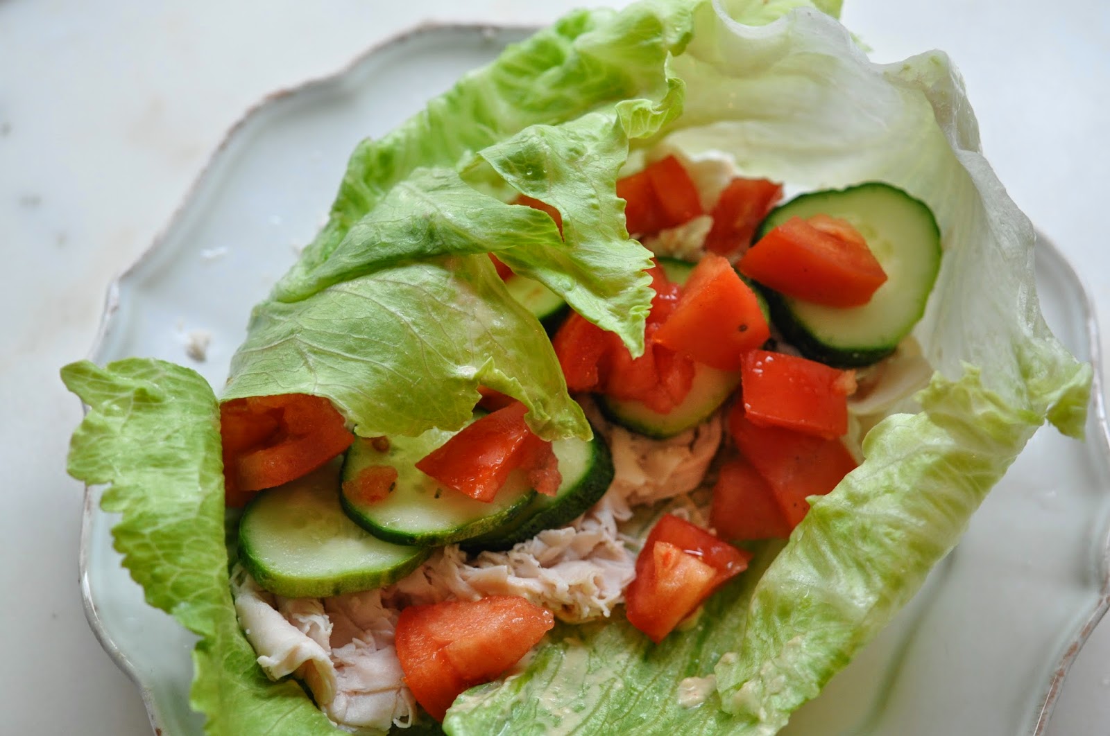 Life of a Wise Wife Lettuce Wrap Lunch
