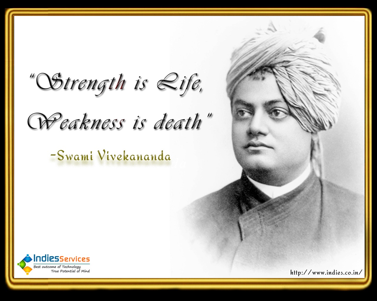 Quotes of Swami Vivekananda: September 2012