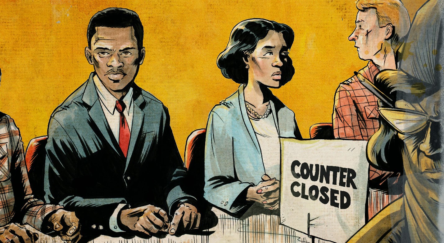 March Book One John Lewis, Andrew Aydin, Nate Powell Andreas Lit