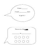 Dishing It Out K-2: Free Math Talk Cards