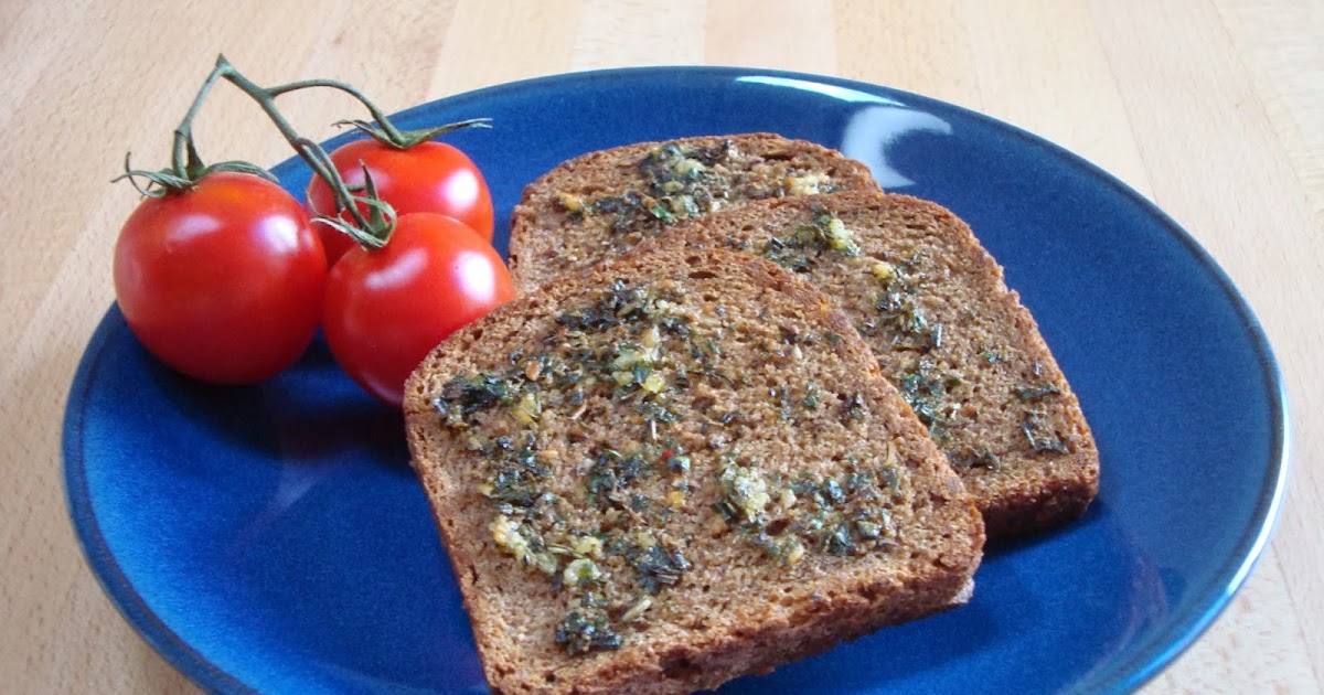 The Singing Fork Herb bread slices