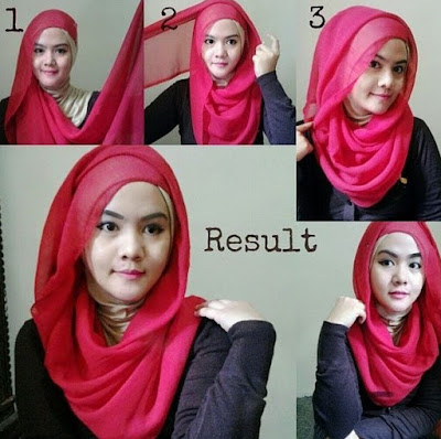 model hijab segiempat model hijab segiempat