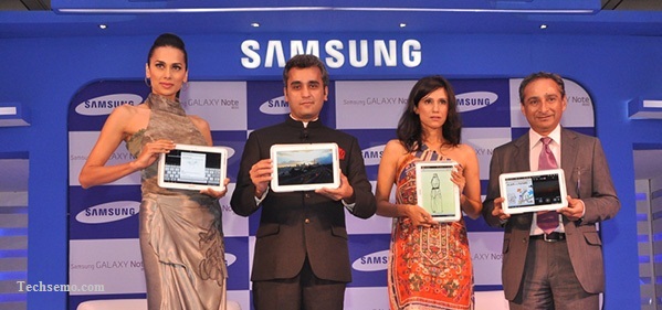 Samsung Galaxy Note Launches Samsung launches the Galaxy Note 800