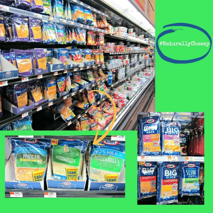 Shopping for Kraft Natural Cheese #NaturallyCheesy #ad