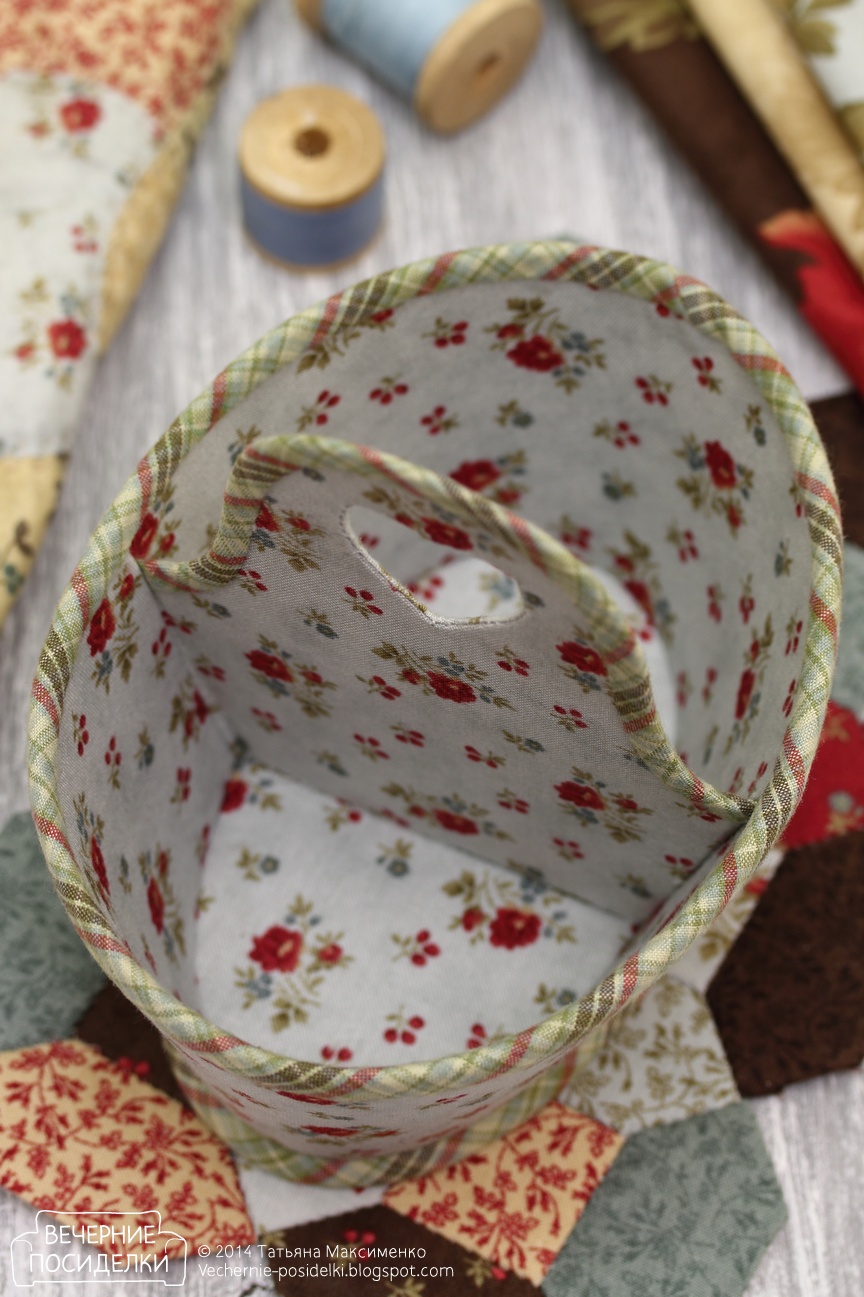 Корзинка для рукоделия / Needlework basket Вечерние посиделки