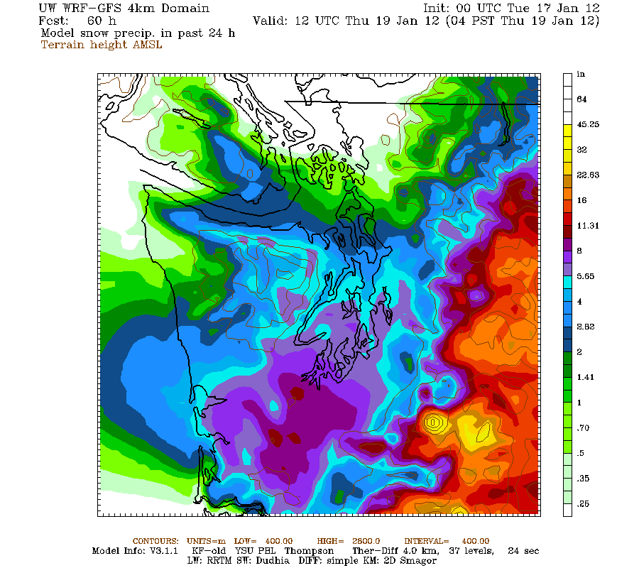 Looking Aloft What's the deal with the snow forecast for Seattle?