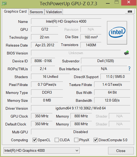 характеристики моноблока DELL XPS 18