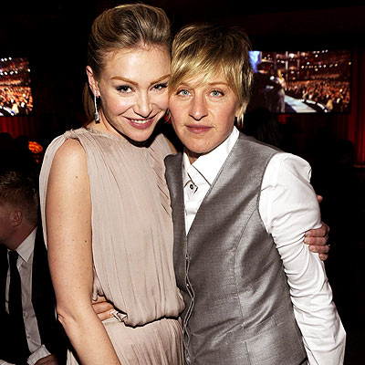 Portia de Rossi and her wife Ellen DeGeneres