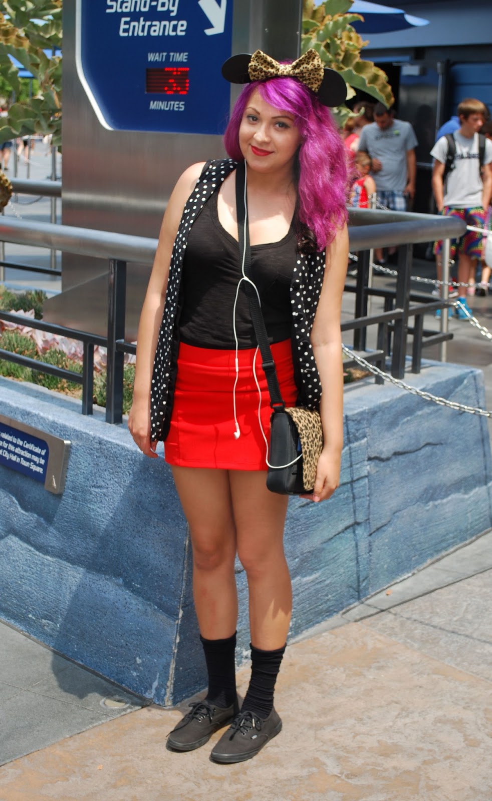 The Fashion of Miss Gaston Disneyland Street Fashion