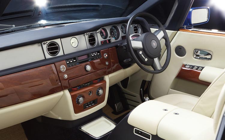 Drophead Coupe isn't just a RollsRoyce Phantom with the roof Interior