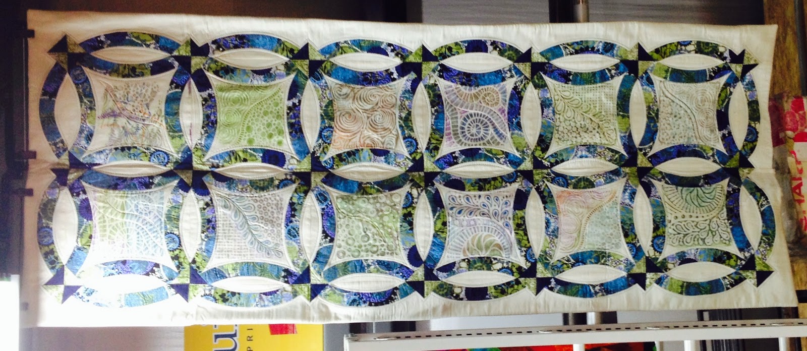 Quiltsmart Double Weding Ring Quilt