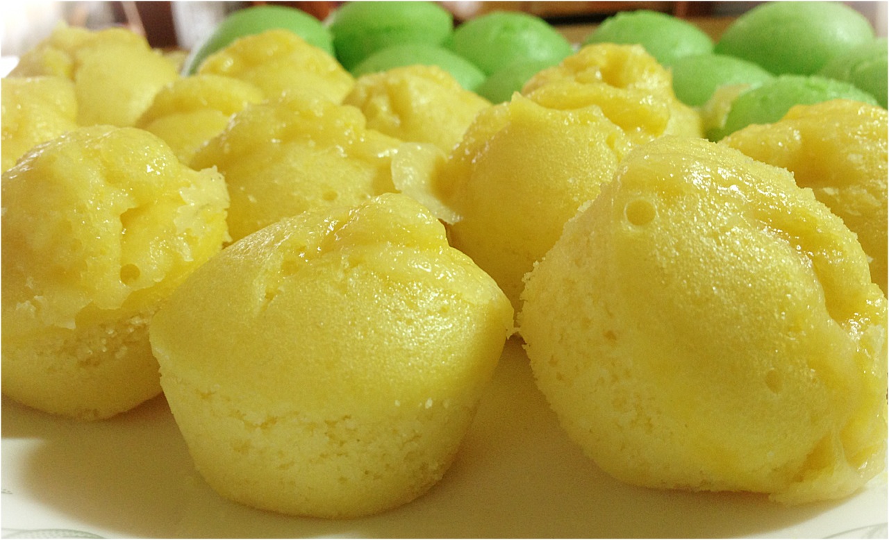 Heart of Mary Steamed rice cakes (puto) like Michelle's