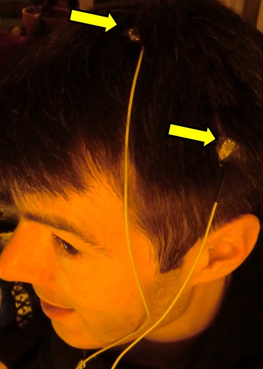 EEG Hacker Homemade Passive Electrodes