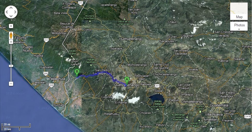 From Here to There Malacatan, San Marcos, Guatemala