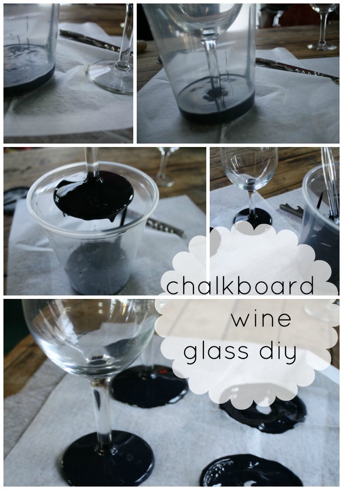 Margeaux Cotton DIY Chalkboard Wine Glass