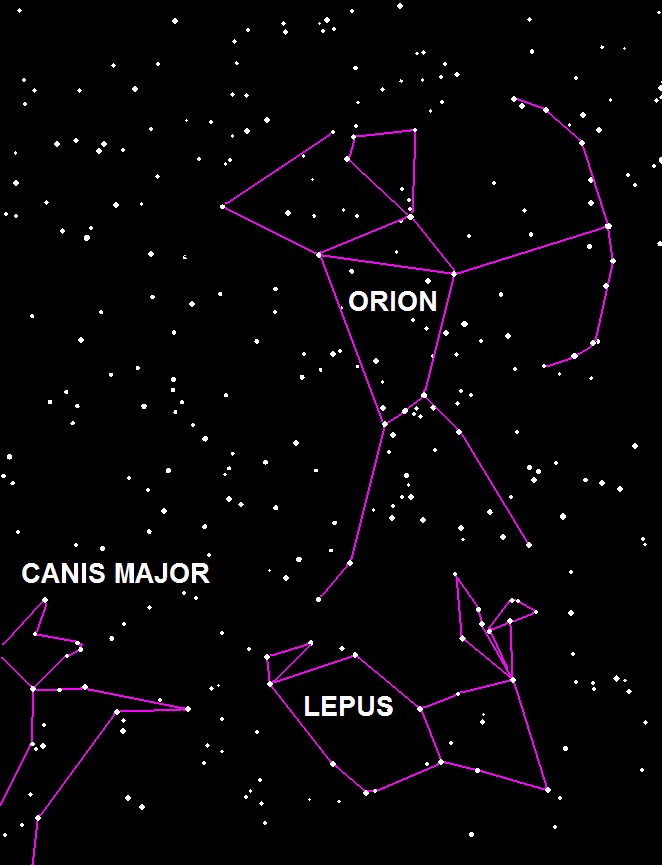 Constellation Of Lepus