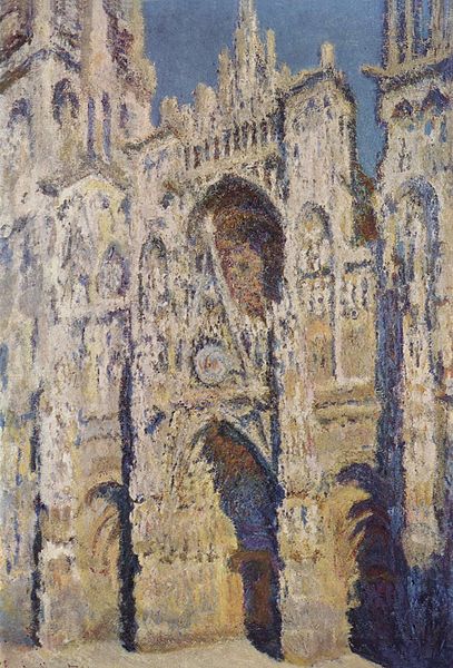 One of Monet's many Rouen Cathedral paintings in his series of 28 portraits that captured Notre Dame in various light and times of the year. Photo: WikiMedia.org.